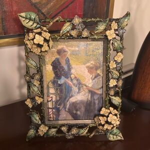 Jay Strongwater Hydrangea Limited Edition Frame